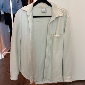 Aritzia TNA Cozy Fleece Shacket